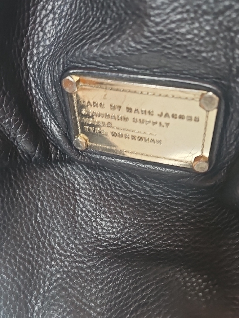 Marc Jacobs Black Leather Slouchy Shoulder Bag - Picture 3 of 14